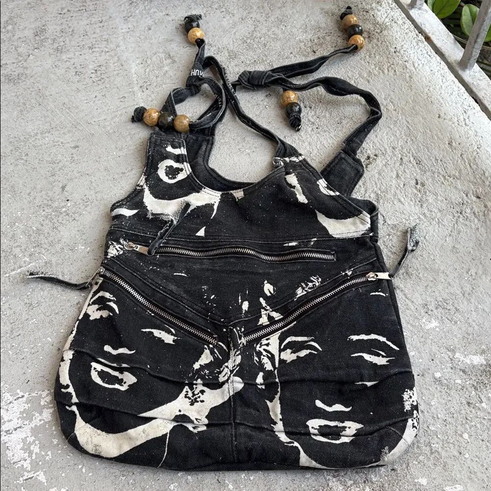 Andy Warhol foundation Marilyn Monroe denim bag